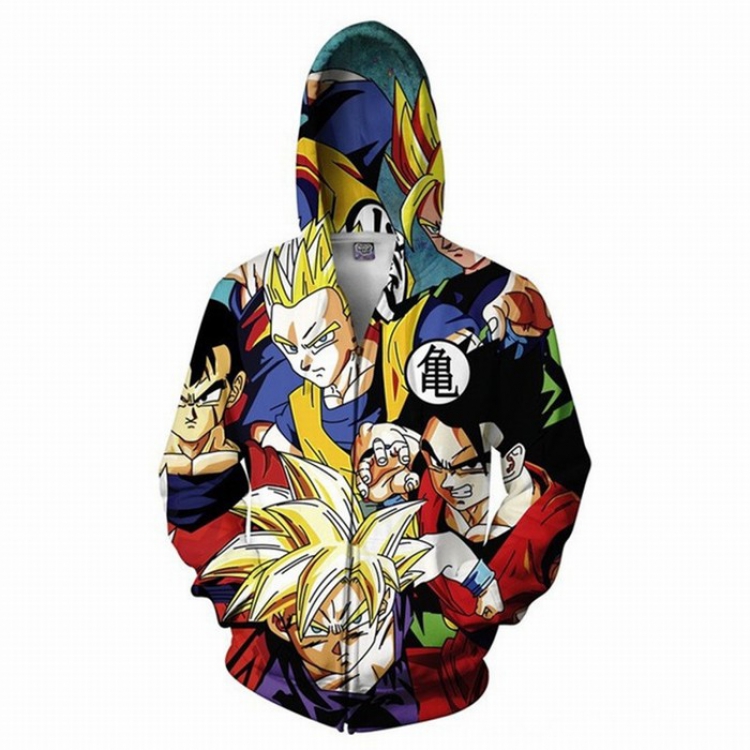 DRAGON BALL Hooded zipper sweater coat S M L XL XXL XXXL XXXXL XXXXXL preorder 3days price for 2 pcs