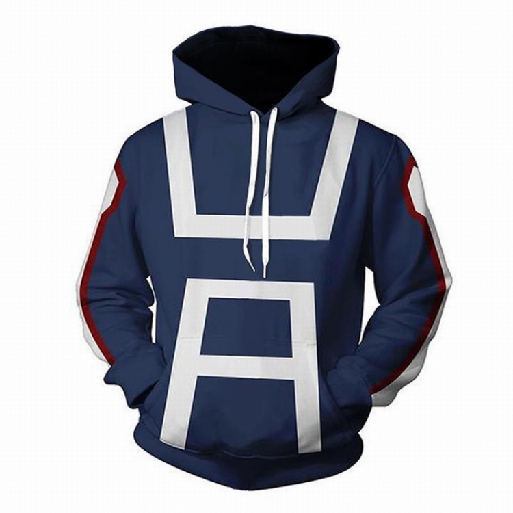 My Hero Academia Dark blue Round neck pullover hat sweater S M L XL XXL XXXL XXXXL XXXXXL preorder 3days  price for 2 pc