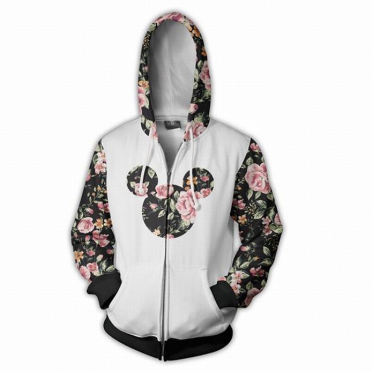 Mickey Mouse Hooded zipper sweater coat S M L XL XXL XXXL XXXXL XXXXXL preorder 3days price for 2 pcs