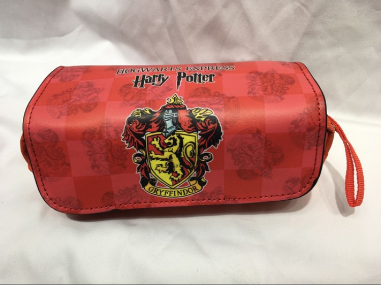 Harry Potter Double zipper pencil case Pencil Bag 20X8X9CM Style E