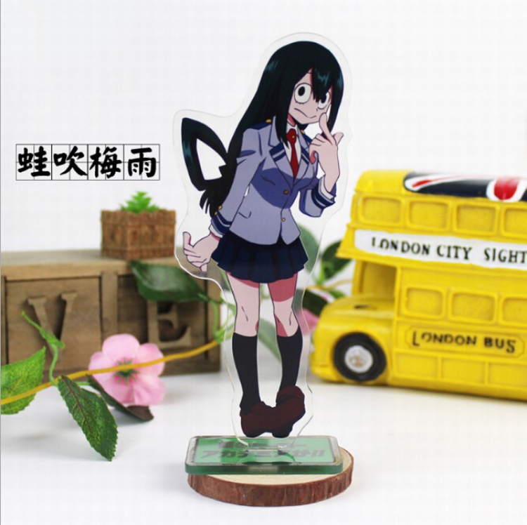 My Hero Academia Asui Tsuyu Double sided Acrylic Humanoid licensing 15.5-17cm price for 3 pcs