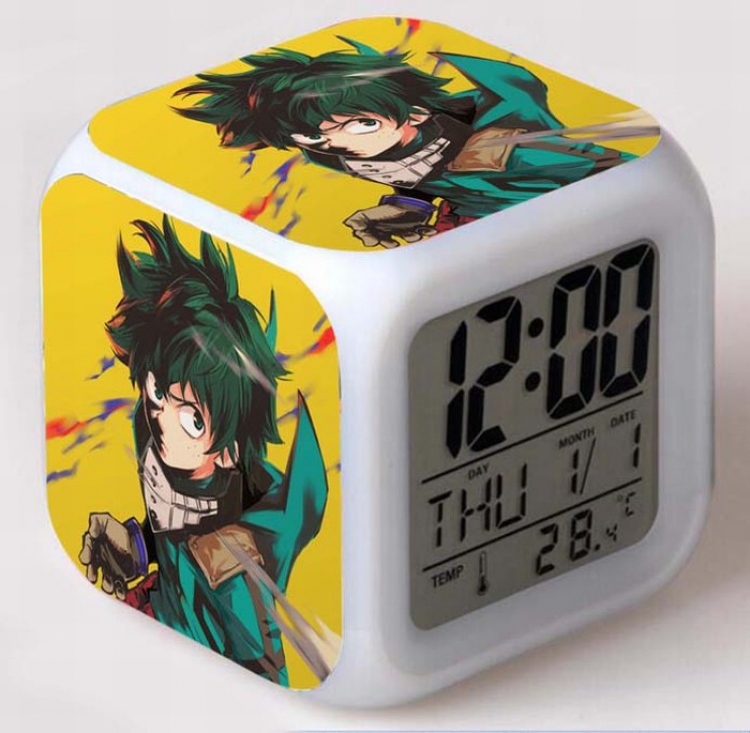 My Hero Academia Colorful Mood Discoloration Boxed Alarm clock Style A