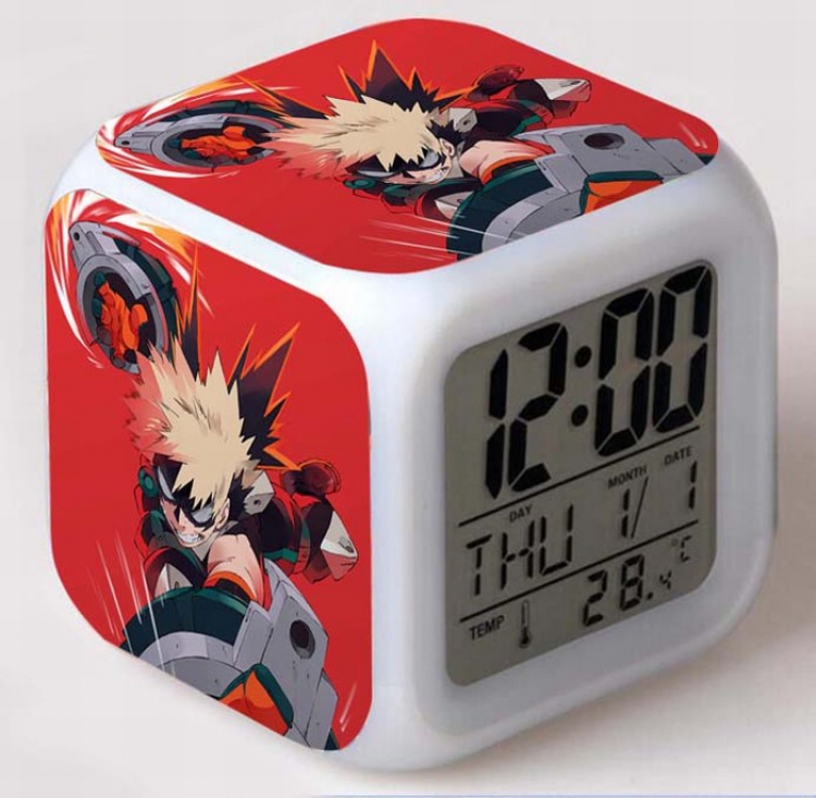 My Hero Academia Colorful Mood Discoloration Boxed Alarm clock Style C