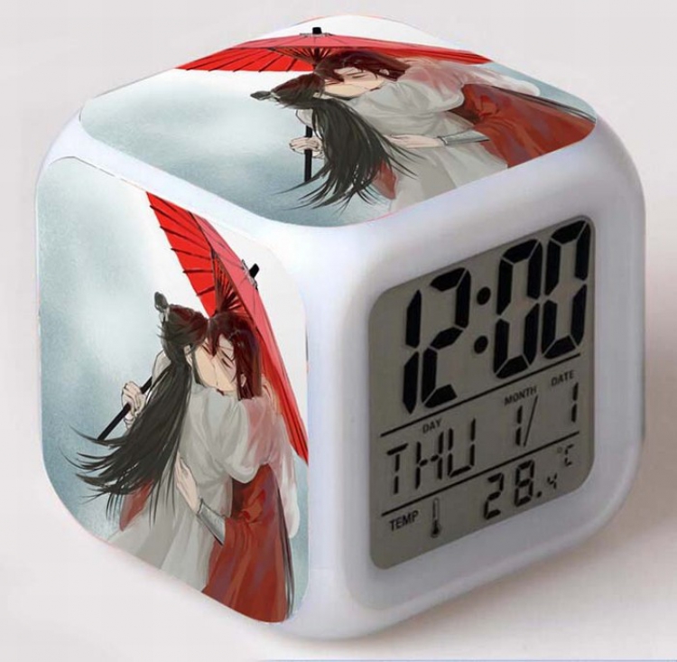 The wizard of the de Colorful Mood Discoloration Boxed Alarm clock Style B