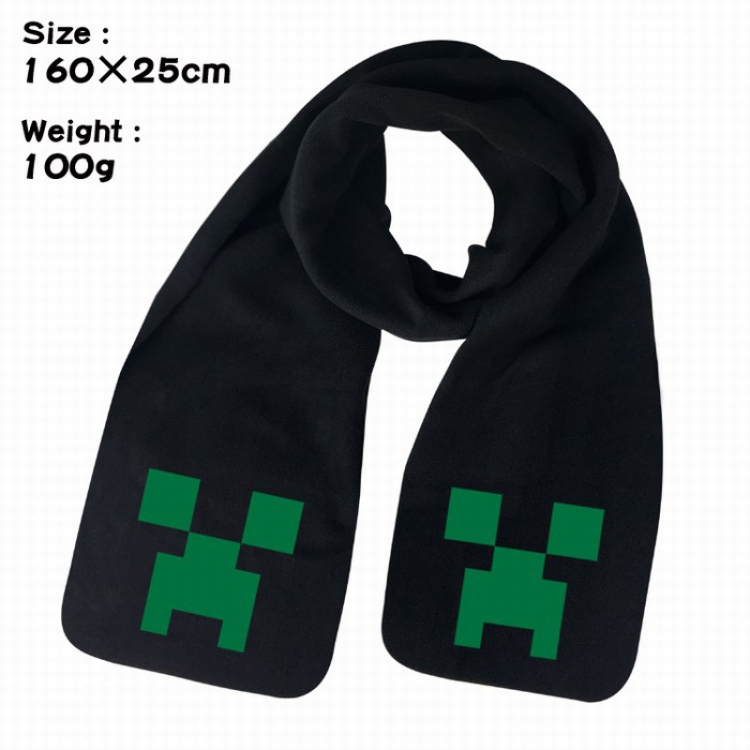 Minecraft Keep warm Plush Scarf Bib 160X25CM 100G