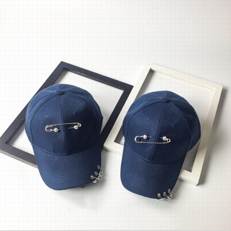 Baseball cap Adjustable Cyan hat