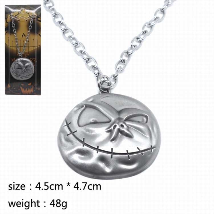 The Nightmare Before Christmas Necklace 4.5X4.7CM 48G