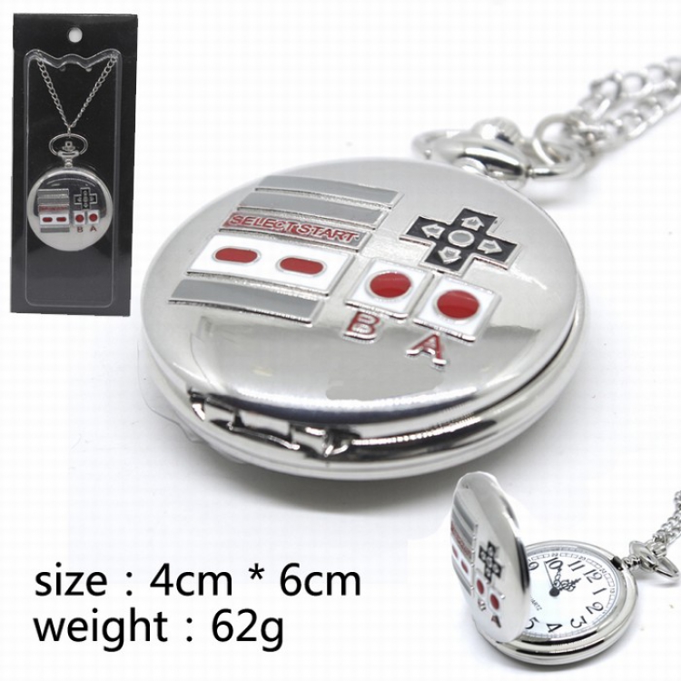 Nintendo Pocket-watches Necklace 4X6CM 62G