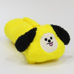 BTS BT21 Yellow Dog Zipper plu...