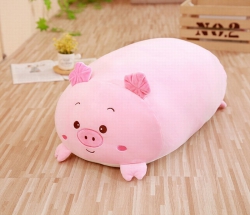 Pink pig Plush toy cartoon dol...