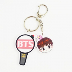 BTS j-kook Cartoon doll keycha...