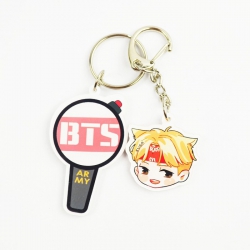 BTS suga Cartoon doll keychain...