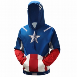 Captain America Round neck pul...