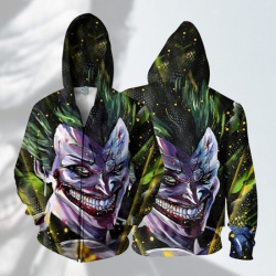 Suicide Squad clown Hooded zip...