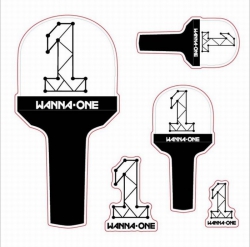 Wanna one Mobile phone sticker...