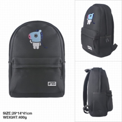 BTS BT21 pony Mesh black zippe...