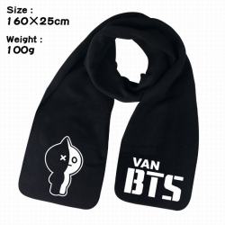 BTS BT21 Keep warm Plush Scarf...