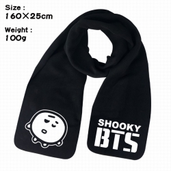 BTS BT21 Keep warm Plush Scarf...