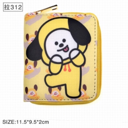 BTS BT21 Twill two fold short ...