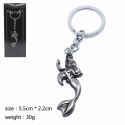 Mermaid Key Chain 5.5X2.2CM 30...