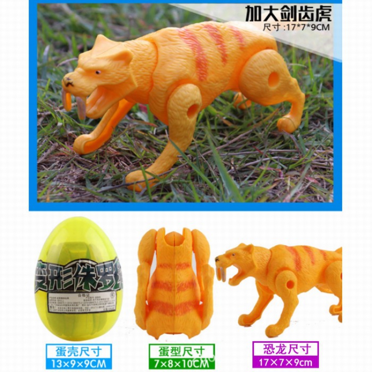 Machairodus Egg deformation dinosaur Eggshell toy model price for 3 pcs