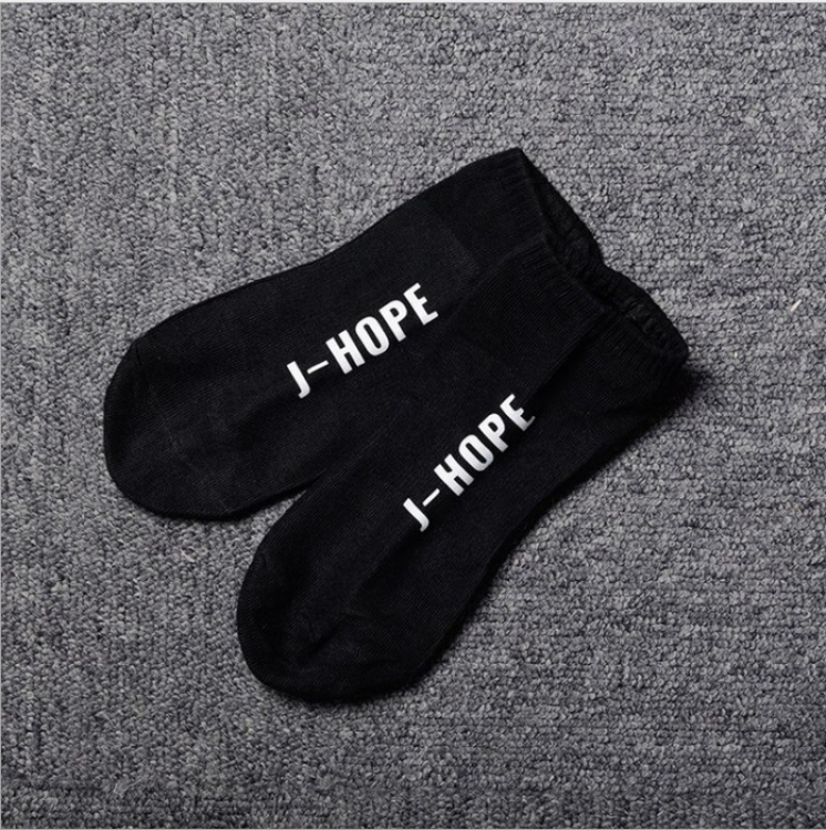 BTS J-HOPE Cotton socks 22.5-24CM 23G price for 5 pcs