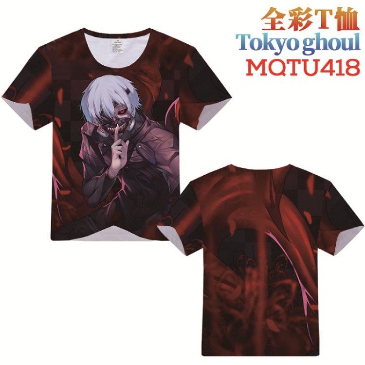 Tokyo Ghoul Full Color Short Sleeve T-Shirt S M L XL XXL XXXL MQTU418