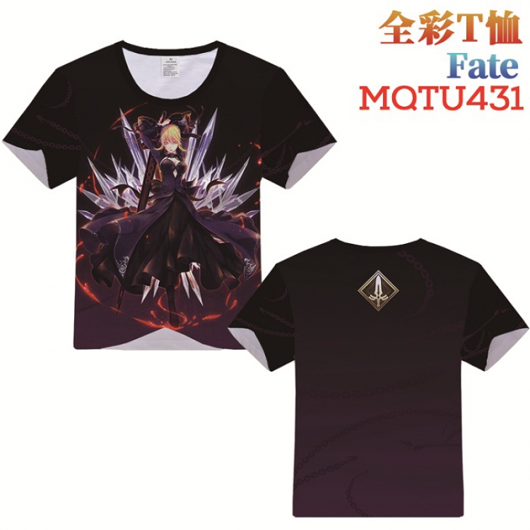 Fate stay night Full Color Short Sleeve T-Shirt S M L XL XXL XXXL MQTU431