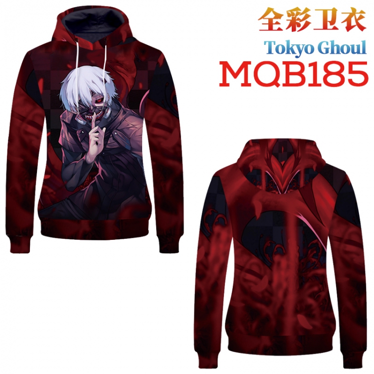Tokyo Ghoul Full color long sleeve with hat sweater M L XL XXL XXXL MQB185