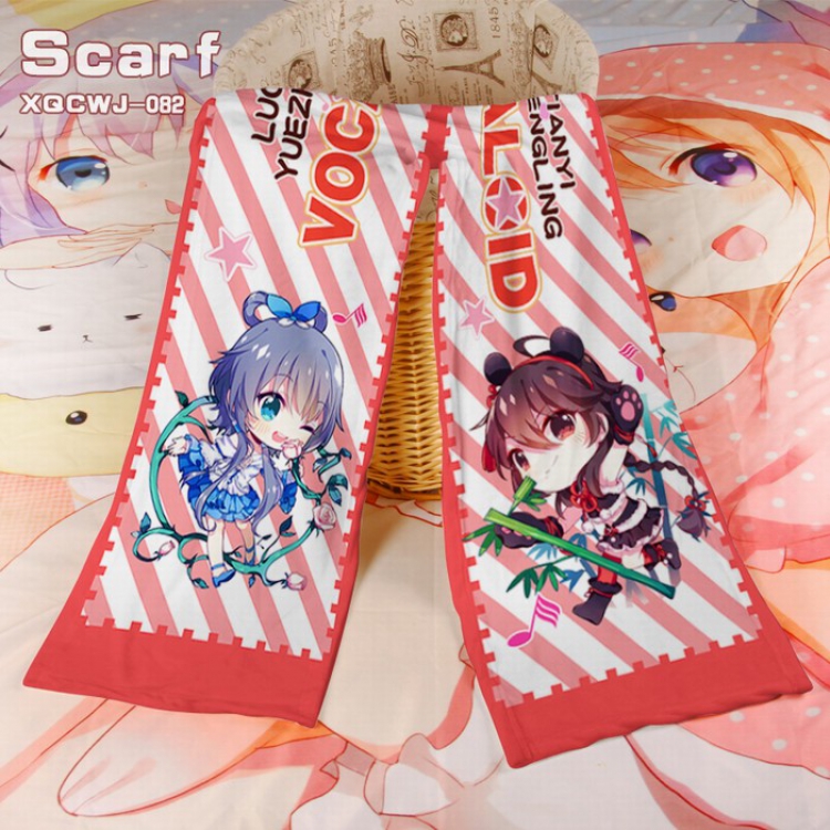 VOCALOID Full Color Mink cashmere Scarf XQCWJ-082