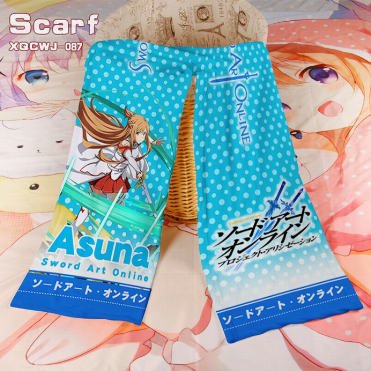 Sword Art Online Full Color Mink cashmere Scarf XQCWJ-087