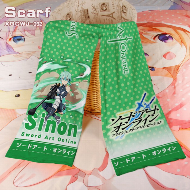Sword Art Online Full Color Mink cashmere Scarf XQCWJ-092