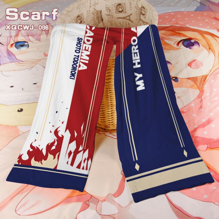 My Hero Academia Full Color Mink cashmere Scarf XQCWJ-096