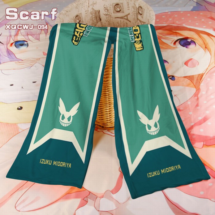 My Hero Academia Full Color Mink cashmere Scarf XQCWJ-094