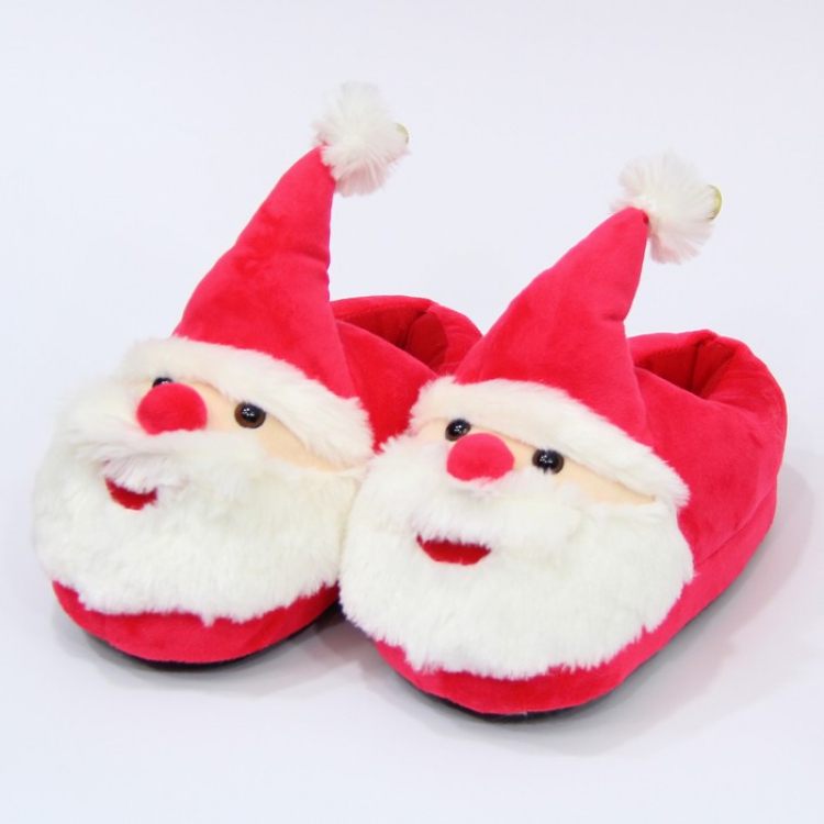 Santa Claus adult All Inclusive foot Plush shoes 28CM