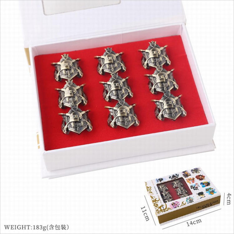 Playerunknowns Batt Openwork ring price for 9 pcs style B