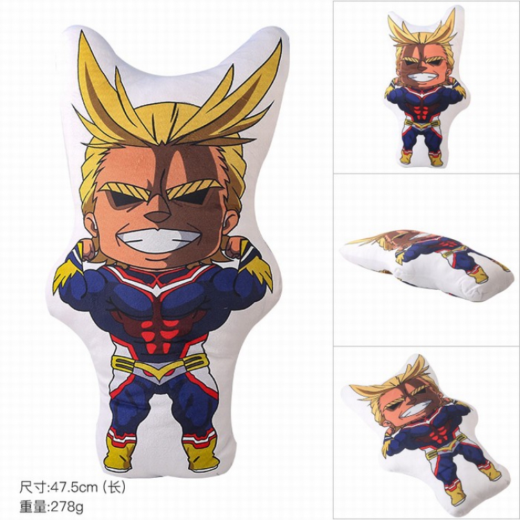 My Hero Academia All·Might character Plush pillow 47.5CM