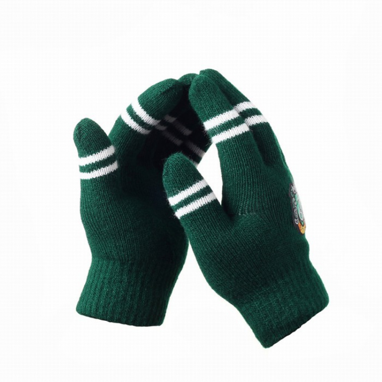 Harry Potter Slytherin Knit thick gloves price for 5 pcs