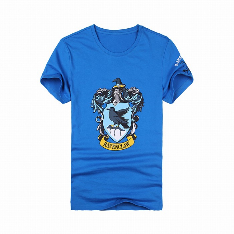 Harry Potter blue Cotton t-shirt Short sleeve COS performance clothing M L XL preorder 3 days