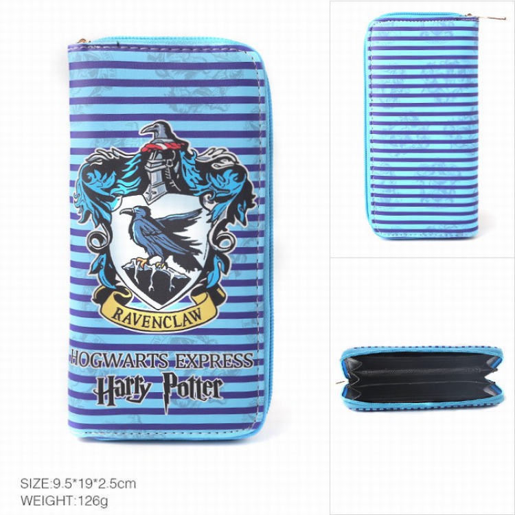 Harry Potter Leather color zipper long wallet Purse Style E