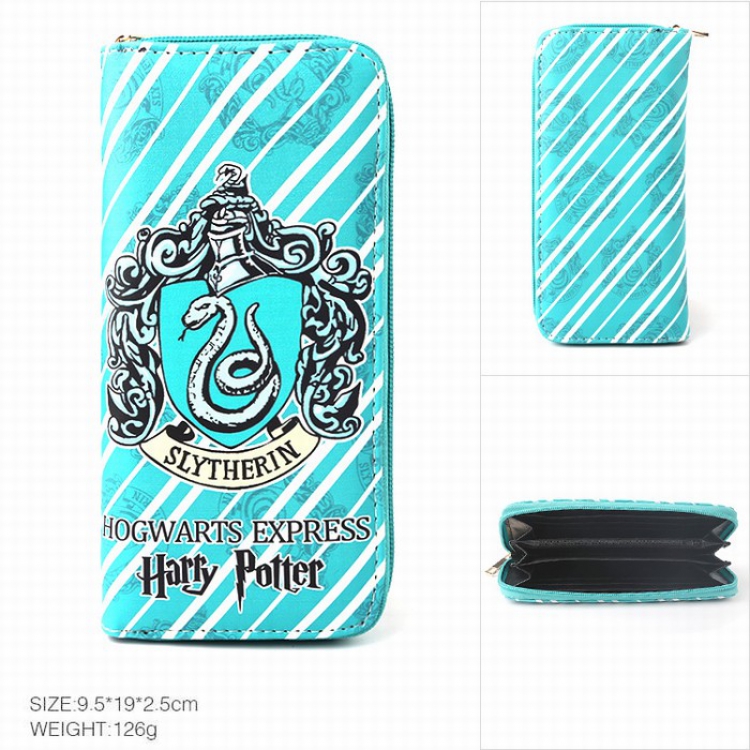 Harry Potter Leather color zipper long wallet Purse Style B