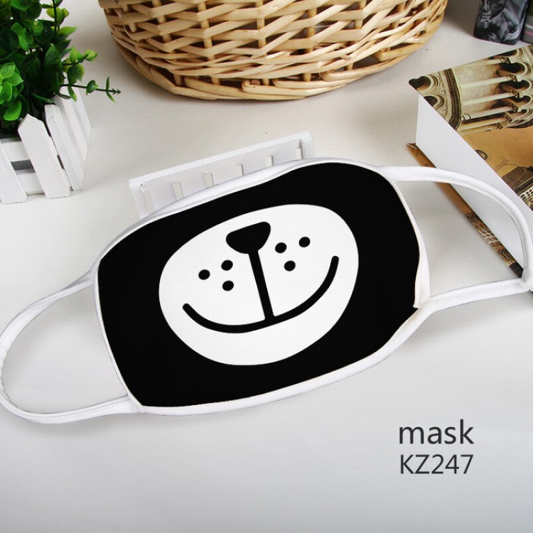 Color printing Space cotton Mask price for 5 pcs KZ247