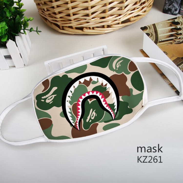 Color printing Space cotton Mask price for 5 pcs KZ261