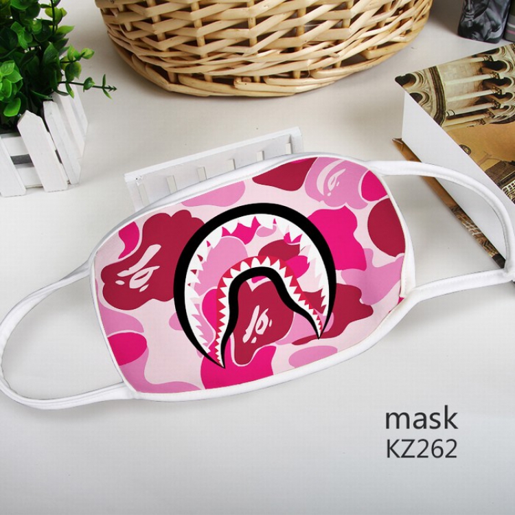 Color printing Space cotton Mask price for 5 pcs KZ262