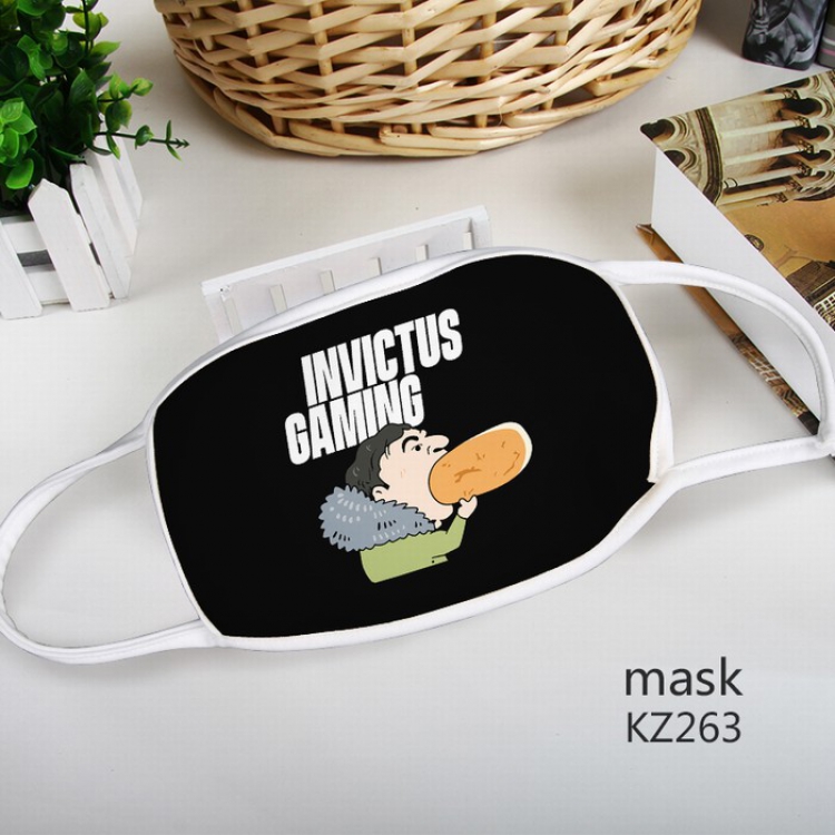 IG Color printing Space cotton Mask price for 5 pcs KZ263