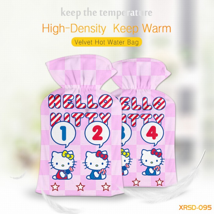 Hello Kitty Fine plush Can be wash rubber Warm water bag XRSD095