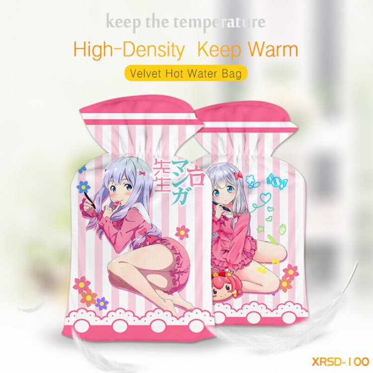 Ero Manga Sensei Fine plush Can be wash rubber Warm water bag XRSD100