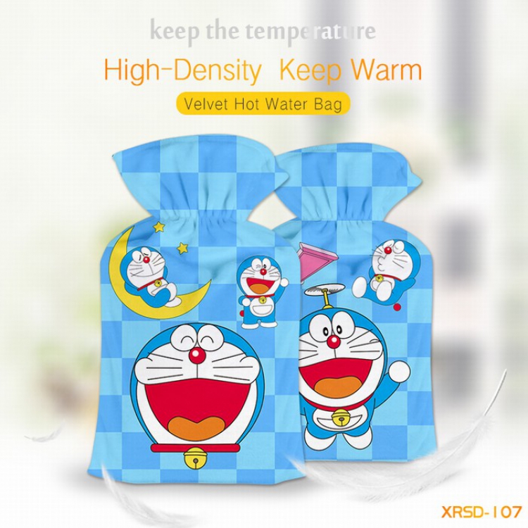 Doraemon Fine plush Can be wash rubber Warm water bag XRSD107