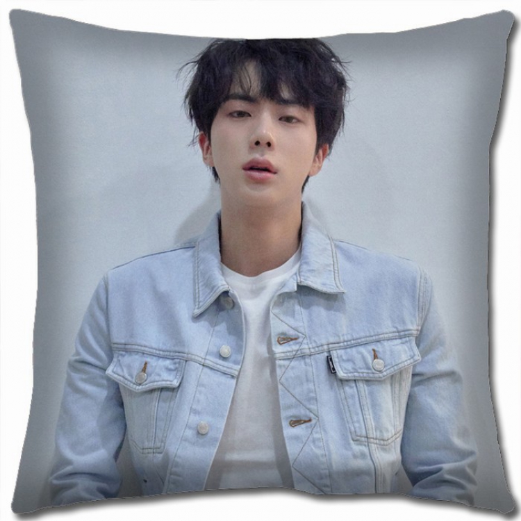 BTS Double-sided Full color Pillow Cushion 45X45CM BTS1-12 NO FILLING