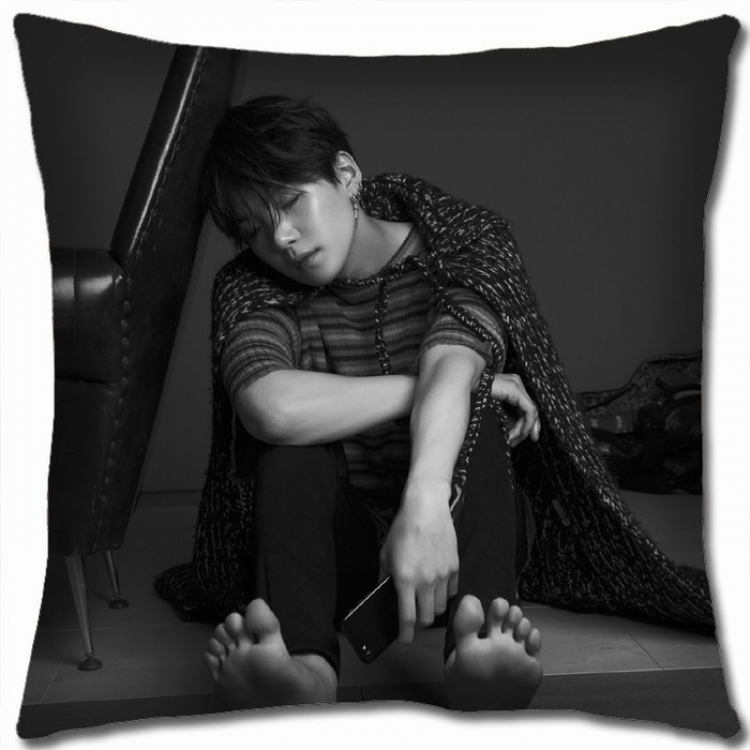 BTS Double-sided Full color Pillow Cushion 45X45CM BTS1-2 NO FILLING